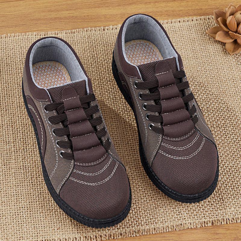 Spring Airy Non-slip Comfortable Low-top Shoes for Women - Perfect for Long-standing Comfort and Chinese Style Elegance