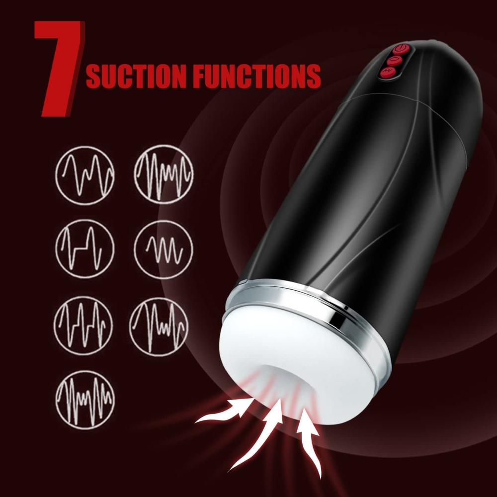 Automatic Sucking Male Mastubator Blowjob Masturbation Equipment Machine Sex Toys Adult Goods for Men Man Masturbators Cup