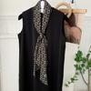 Scarf  for Women Versatile Neck Flower Scarf Versatile Striped Headband Hairband Scarf