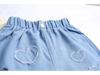 Trendiga sommarjeansshorts för flickor för barn - Moderiktiga ytterkläder för mellanstora och stora barn