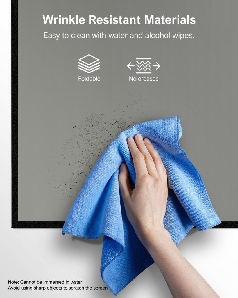 Ekran projekcyjny Ultimea Photon E-ALR 100 cali, wartość wzmocnienia 2.0, kąt widzenia 120°