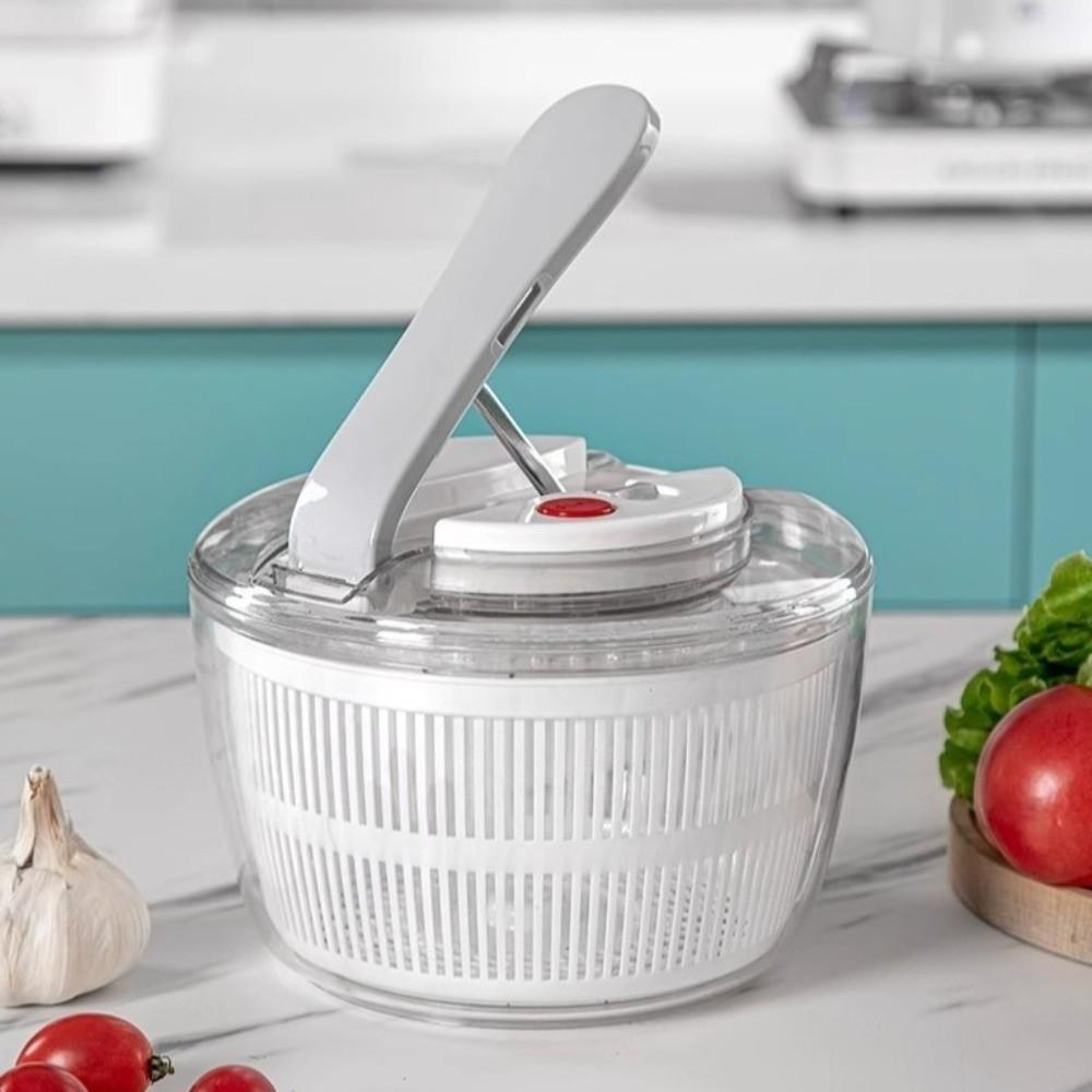 3 L Capacity Vegetable Salad Spinner Quick Spin Salad Dryer Mixer  Salad Making
