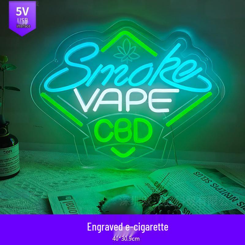 Creative LED Neon Letter Light - DIY Acrylic Sign for Kids' Room & Parties