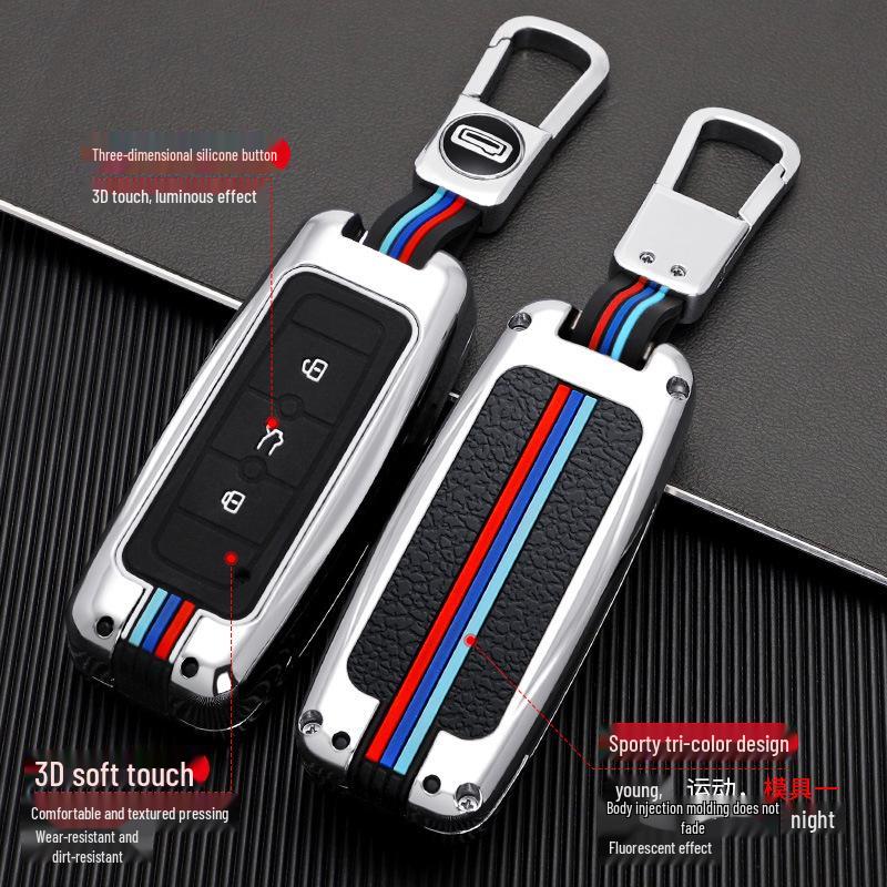 Qoros 5 Autoschlüsselhülle: Passend für 2017 Qoros 3 Urban SUV Smart-Fernbedienung, Schutzschnalle