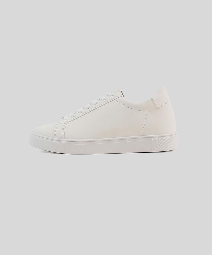 Okeyplace 5.5Cm Hidden Heel Basic Sneakers White (Okpl-55Sn102)