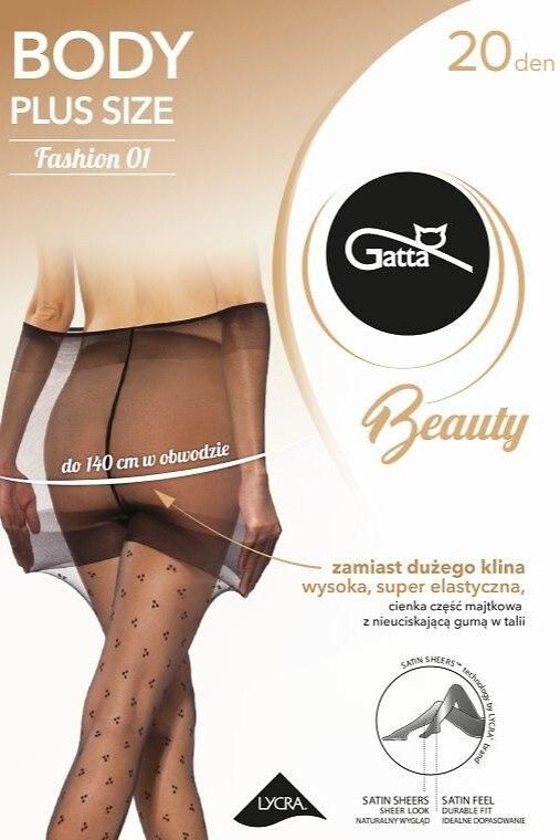 

Rajstopy Gatta Body Plus Size Fashion 01 20 den 3-6 Gatta