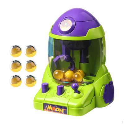 Claw Machine Table Game Hand Crank Grab Doll Toy Challenge Exciting Easy To Play Prize Dispenser