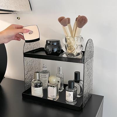 Gletscherregal Acryl Kosmetik Desktop Aufbewahrungsbox Haushalt Parfüm Hautpflege Aufbewahrungsregal