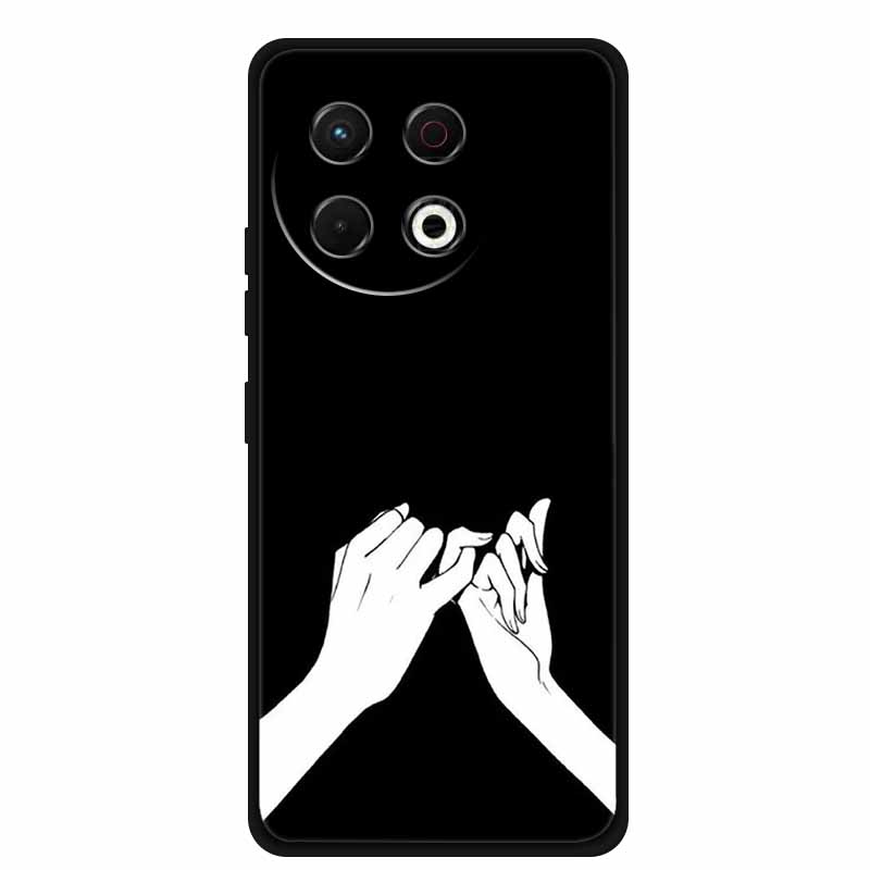Für Tecno Spark 30 Pro 4G Hülle Spark30 Pro Hülle Schwarzes Silikon Weiche Rückseite Hülle Für Tecno Spark 30 Pro Handyhülle 30Pro Tasche