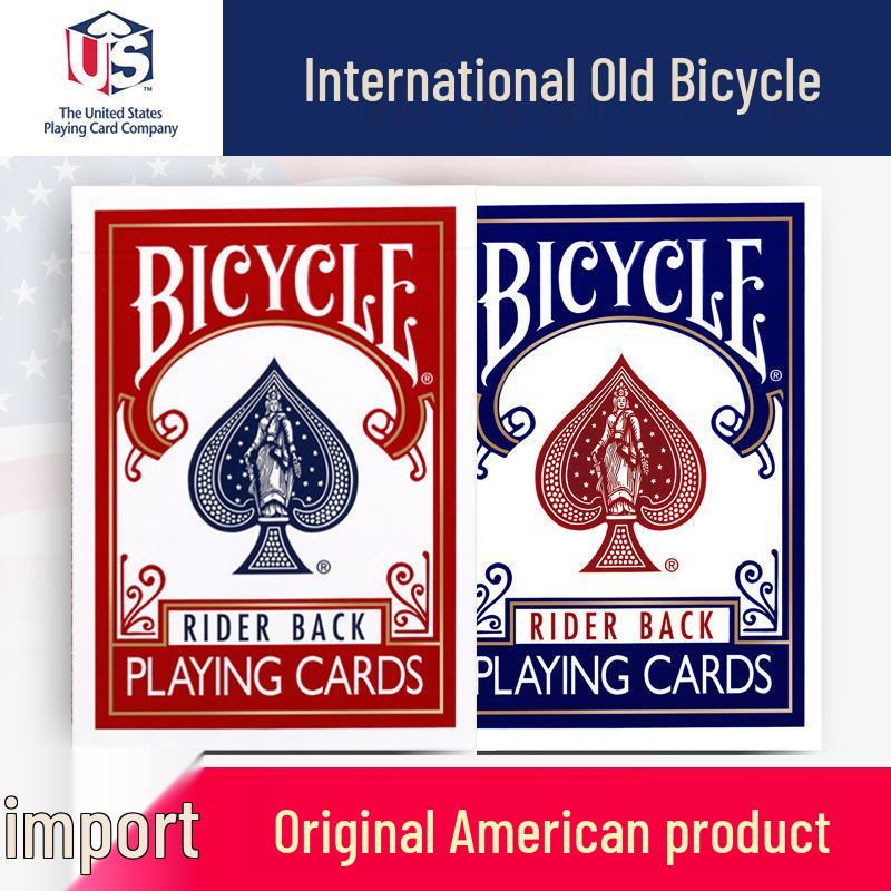 Игральные карты Bicycle: Классические и Новые Версии для Магических Трюков Blue (International Old Version)