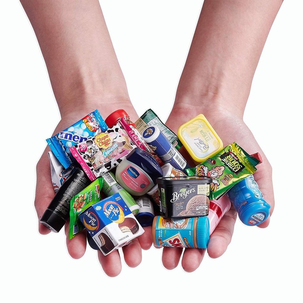 5 SURPRISE ZURU Mini Brand Mystery Capsules, Realistic Miniatures, Brand Collection Toys (Set of 2) 7729