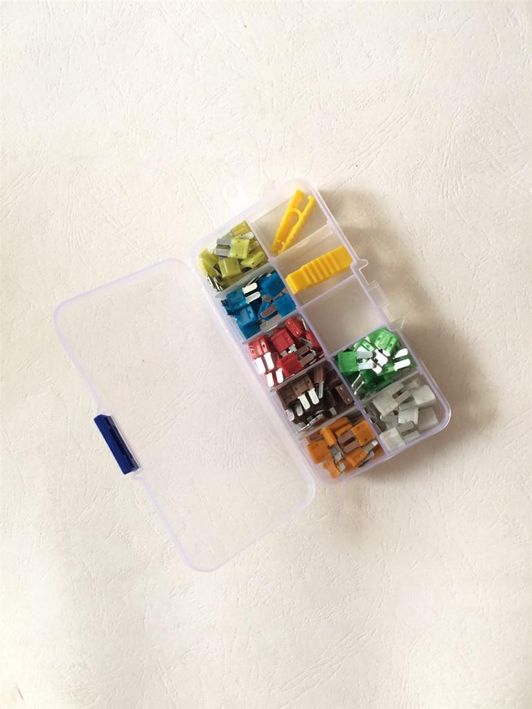 For Ford,Coolway, Mondeo Fuse Box With 140Pcs Car MICRO 2 Inserts Blade Fuse