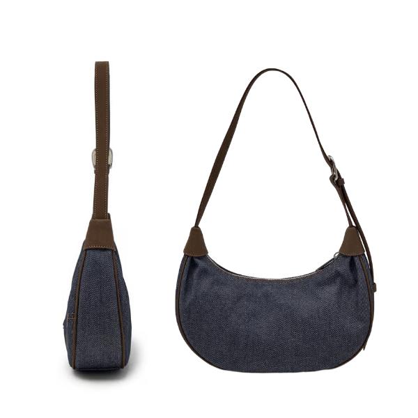 MLB Denim Colorblock Hobo Tasche New York Yankees
