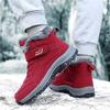 Women's winter velvet warm and thick mother's shoes snow boots sports and leisure middle-aged and elderly walking shoes anti sli