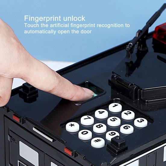 Skarbonka Samochód Zarządzanie Finansami Stylowy Plastikowy Hummer Policyjny Bank na Pieniądze