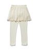 Gelato Pique Kids Whipped Cream Skirt Leggings PKCP254191 CRM