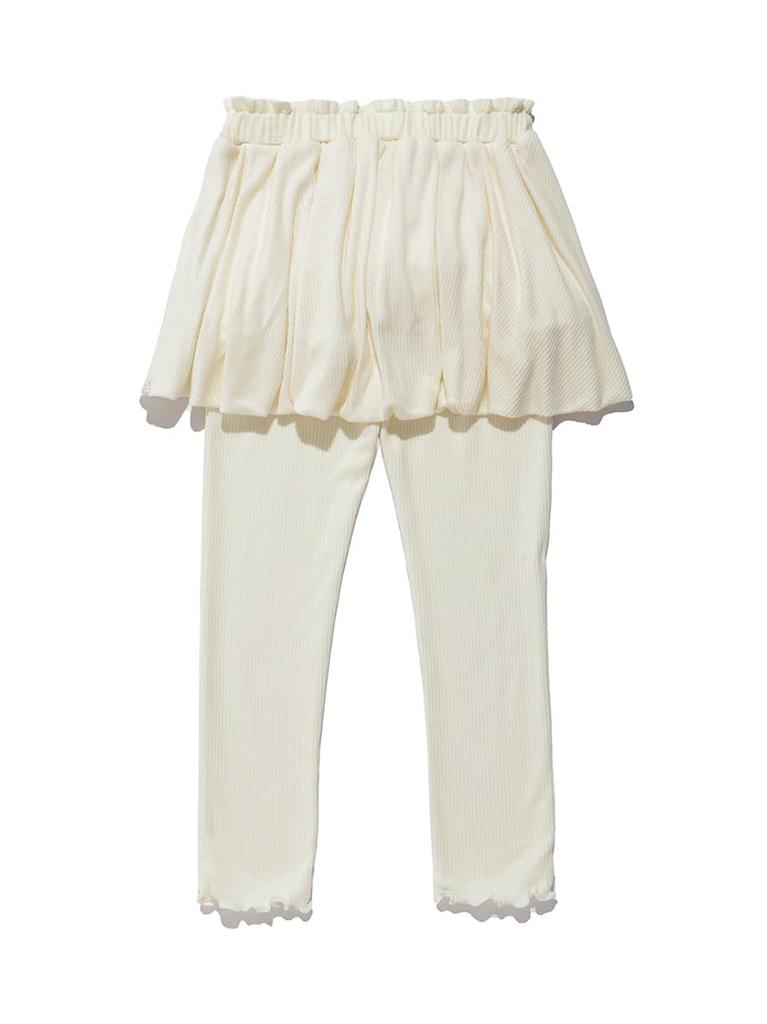Gelato Pique Kids Whipped Cream Skirt Leggings PKCP254191 CRM