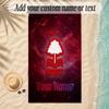Beach TowelNottingham Forest FC Custom Name Text Personalized Soft Towel for Beach Pool Indoor Home Decor Gift