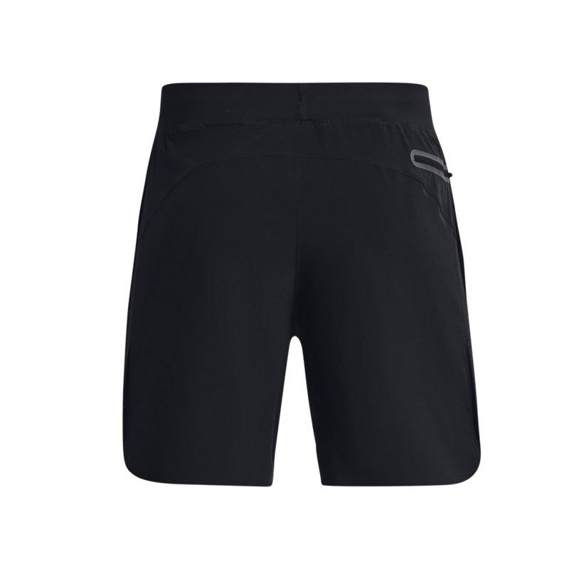 Under Armour Johnson Series Solid Button Training Sports Casual Shorts Men Shorts Black 1380103-001