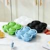 Silicone Ice Ball Mold 4-Cavity Large Sphere Tray for Whiskey Summer Drinks