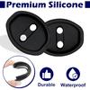 Car Door Latch Cover – 4PCS Universal Silicone Door Lock Protector, Noise Reduction, Shock Absorption, Dust & Rust, Self-Adhesive Door Lock Latch