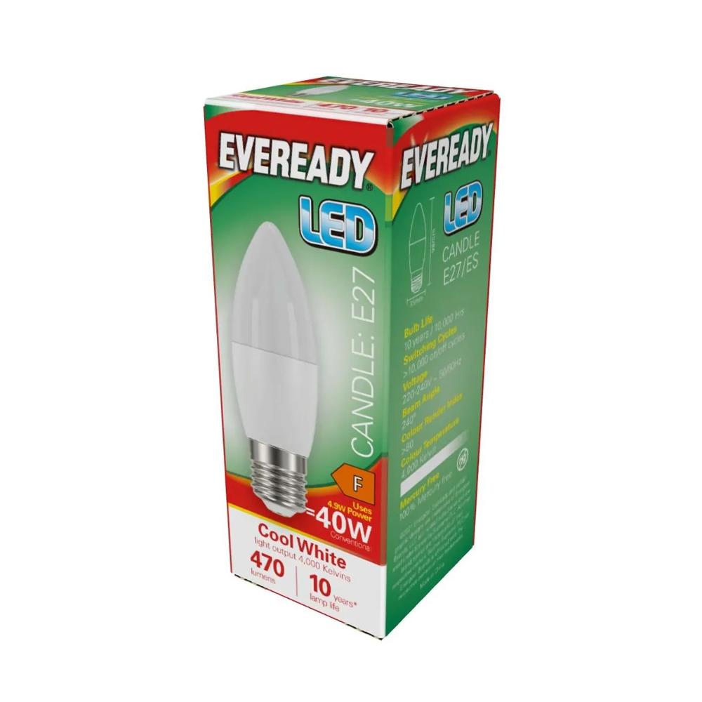 Eveready E27 LED Candle Bulb