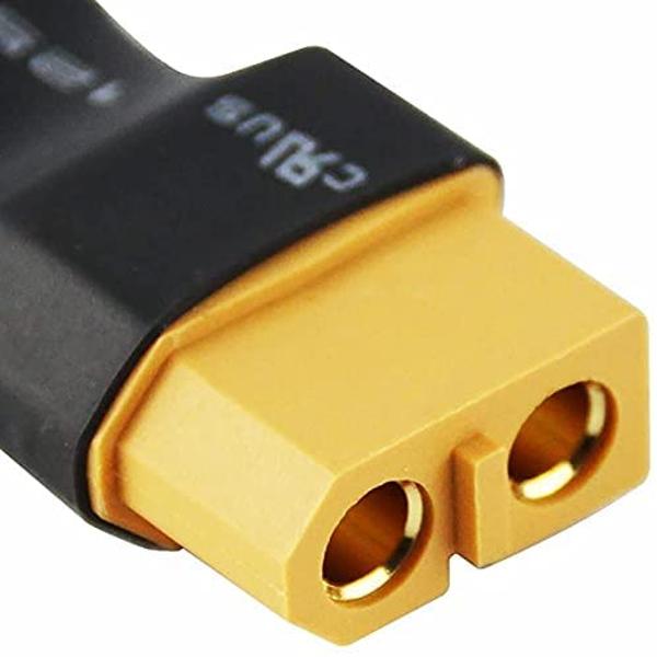 Batterieadapter-Konverter XT30 auf XT60 | 5er-Pack | Leicht & Langlebig | Für Drohnen, LiPo-Ladegeräte, Pioneer Stereo