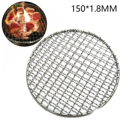 Okrągły Grill Barbecue Siatka Druciana Siatka Stojaki Ze Stali Nierdzewnej Ruszt Piknikowy
