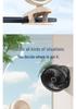 6-Inch USB Rechargeable Mini Fan with Night Light for Desktop, Office, Dorm