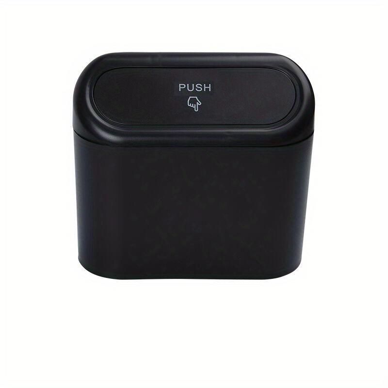 Hanging Trash Can, Hand & Letter Graphic Plastic Car Hanging Trash Bin, Multifunctional Hanging Storage Box, Small Garbage Can