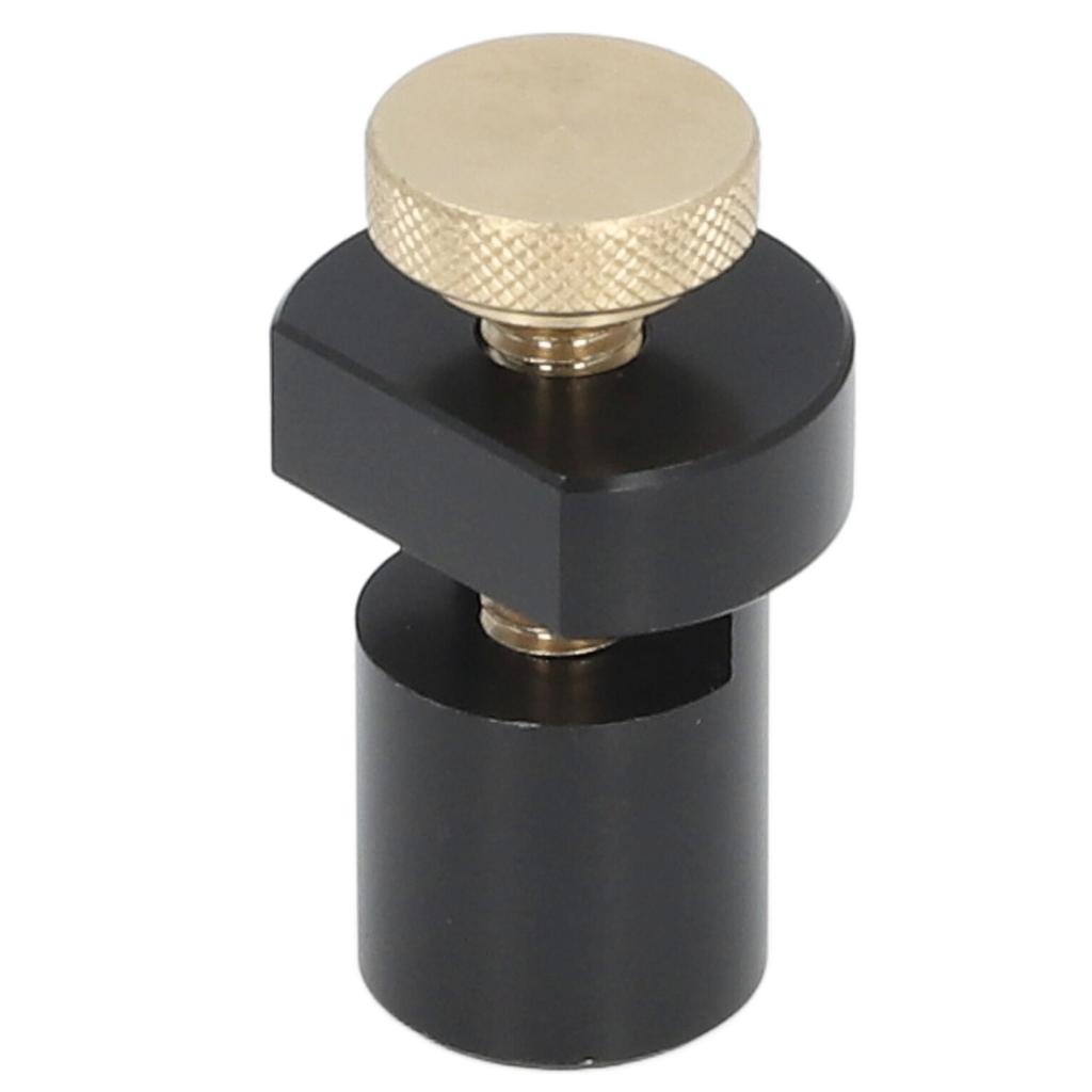 20mm Dog Hole Limit Block Aluminum Alloy Ruler Fixed Stair Gauge Woodworking Angle Ruler Auxiliary Clamp
