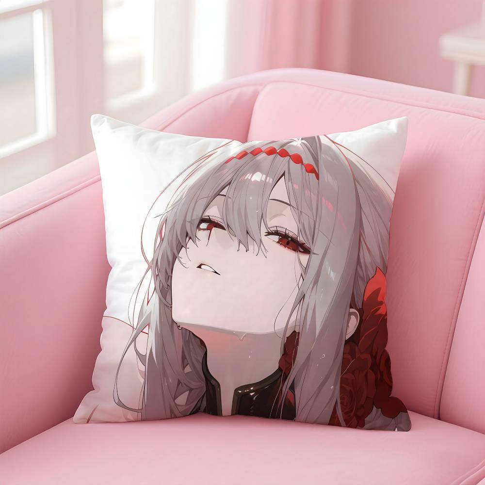 

Goddess Of Victory N-Nikke Pillow Case Pattern Printed Pillowcase For Living Room Sofa Cushion Cover & Bedroom Decor 12x12Inch