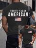 2026 Mens Independence Day T Shirt Summer Holiday Short Sleeve TShirts Casual Tops Tees New