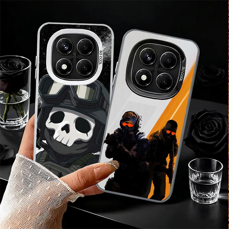 Counter Strike Cs Go Soft Phone Case for Xiaomi Redmi Note 13 14 15 Pro Plus 12S 12 11S 11 11T 10S 10 Shockproof Cover Back Shel