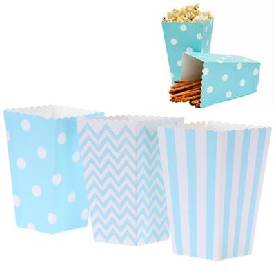 Disposable Paper Bag Foldable Party Supplies Popcorn Paper Containers Popcorn Boxes Popcorn Tubs