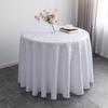 Round Table Cloth Wine Red Polyester Jacquard Tablecloth Tablecloth Wedding Banquets Party Circular Meeting Tablecloth 160cm
