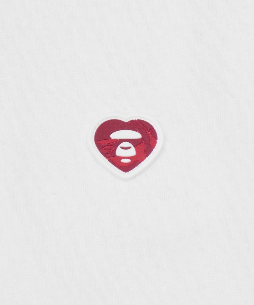 Eipeu Moonface Heart Small Logo Short Sleeve T-Shirt - White / Aaptem1807Xxqwhx