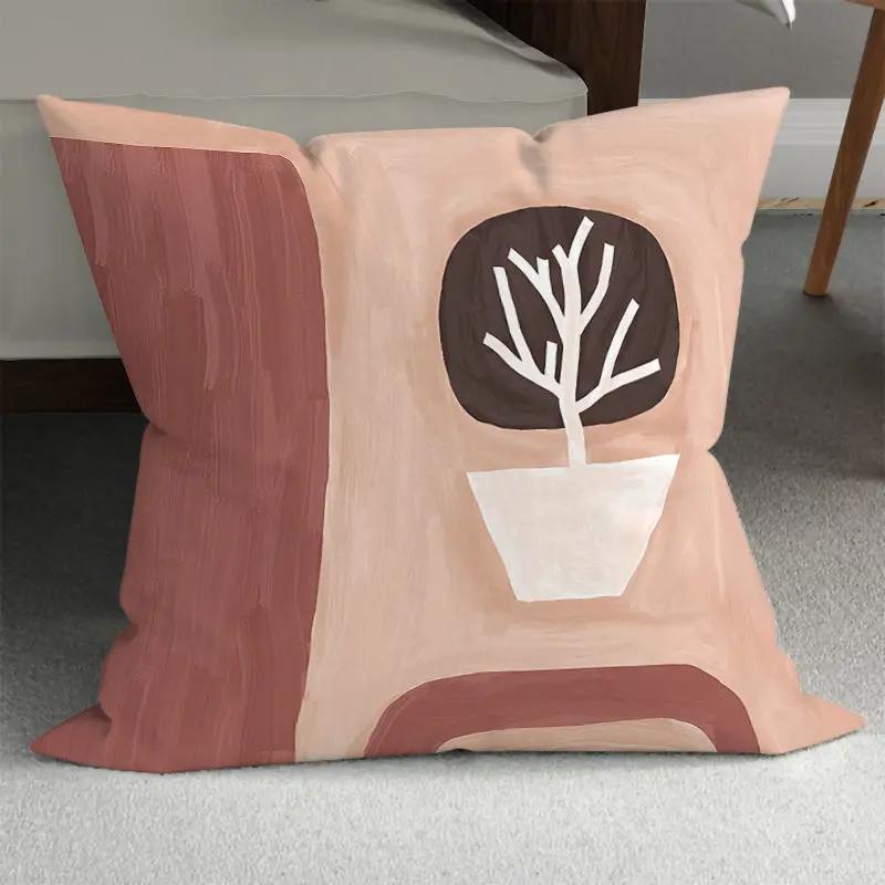 Bedroom Pillowcase Cute Summer Sunflower Decorative Flower  Living Room Bed Sofa Office Chair
