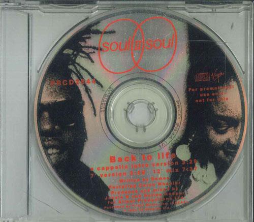 CD SOUL II SOUL CARON WHEELER Back To Life PRCD2844 VIRGIN 1989 США Танцевальная Электроника Б/у