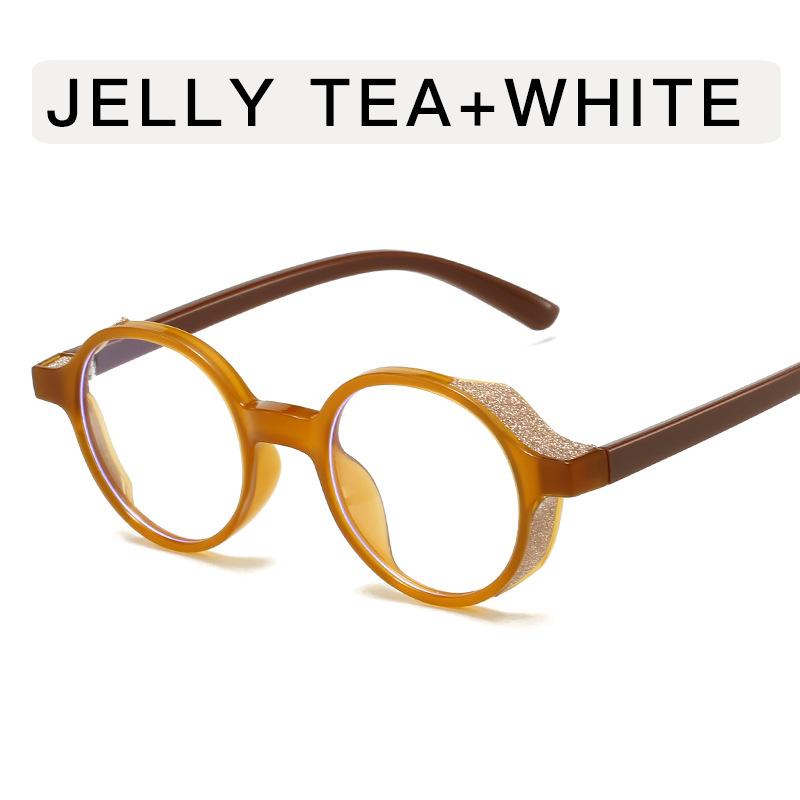 Fashion Trendy Women Sunglasses Round Shape Anti-reflective Sun Glasses Female Vintage Style Party Club Woman Sun Glass