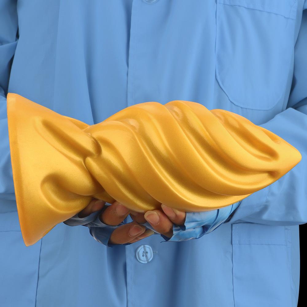 Riesiger Goldener Weicher Silikon Realistischer Dildo Buttplug Erwachsenen Analspielzeug Fisting Großer Schwanz Penis