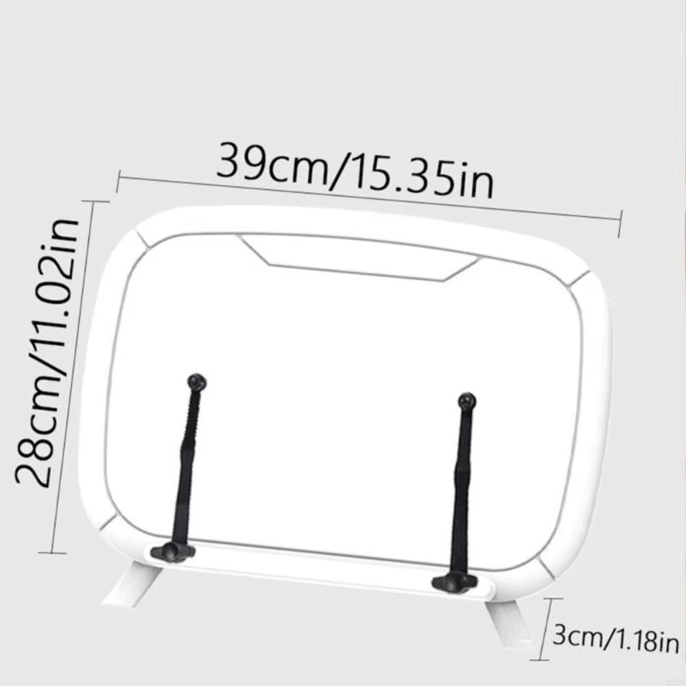 Foldable Book Holder Adjustable Tabletop Bookshelf Multi-Function Desktop Riser  Desktop