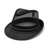 Mesh Eyelet Belt Hat British Jazz Hat Korean Style Trendy Sun Protection Straw Hat Sunshade Hat Summer Beach Hat
