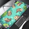 Cute Otter Mouse Pad Large Computer Office Game Table Mats XXL Rubber Anti-slip Gaming Keyboard Mousepads Long Desk Pads