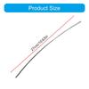 Pack of 10 High Strengthes Steel Cores Trimmer String 270x3mm Abrasion Resistant Weeds Eater Line for Lawn Maintenance
