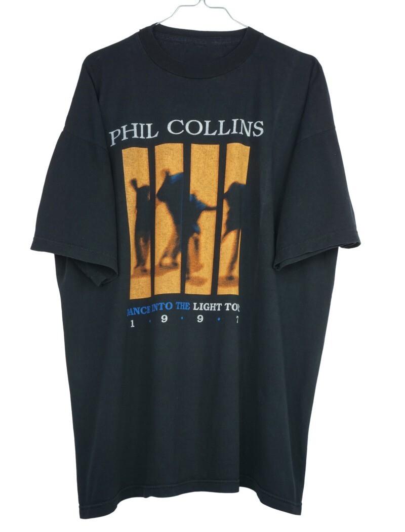 1997 Phil Collins Dance Into the Light Shirt Classic Black Unisex S-4XL XXL