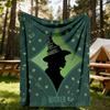 1pc Wicked Outdoor Blanket Lightweight Flannel, Soft & Warm, All-Season Use for Sofa, Outdoor, Camping, Living Room, Office120
