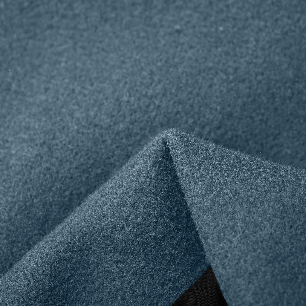 Women Winter Wool Coats Button Lapel Jacket Thickened Trench Coat  Elegant Windbreaker Solid Color Classic Mid-Length Coat