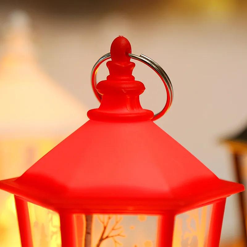 1/3PCS Christmas LED Candlestick Lamp Little Night Lamp Old Man Snowman Christmas Tree Ornaments Hanging New Year Navidad Christmas2024