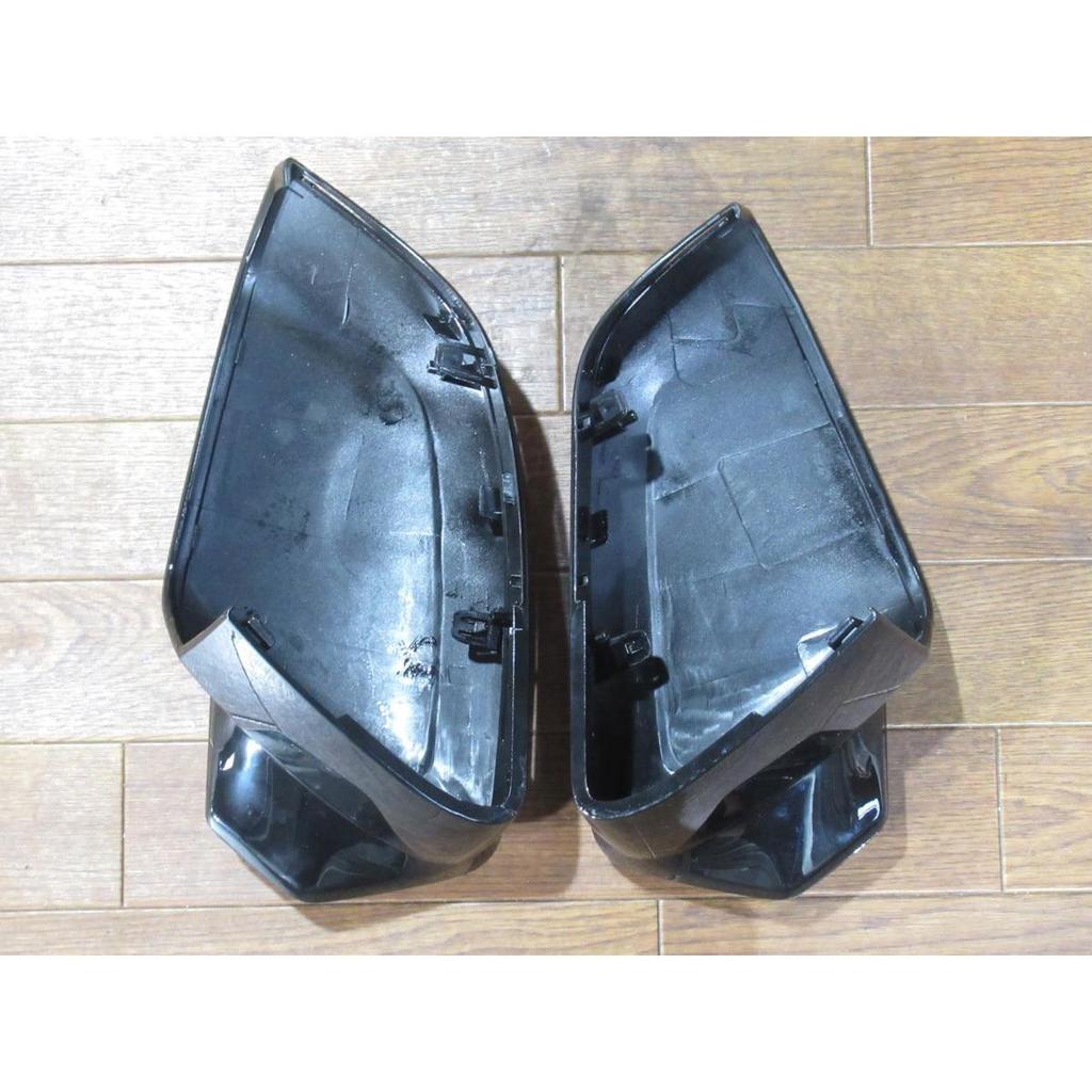 Door mirror cover side mirror cover left and right black/black _b for BMW (i5 G60)